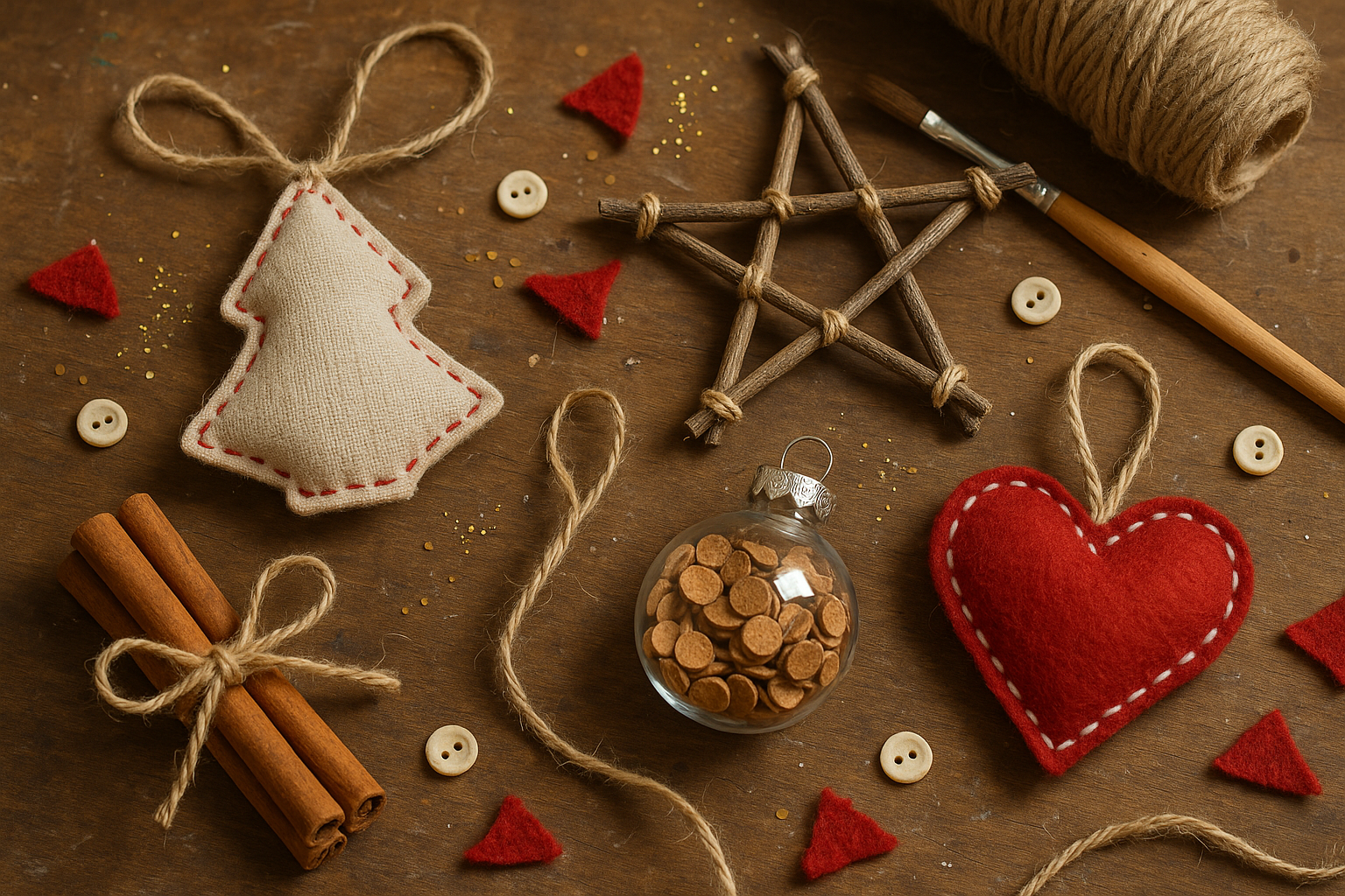 diy christmas ornaments - Illustration